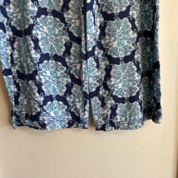 LILLY PULITZER Hey Sailor Wide Leg Palazzo Drawstring Waist Pants M - Picture 11 of 16